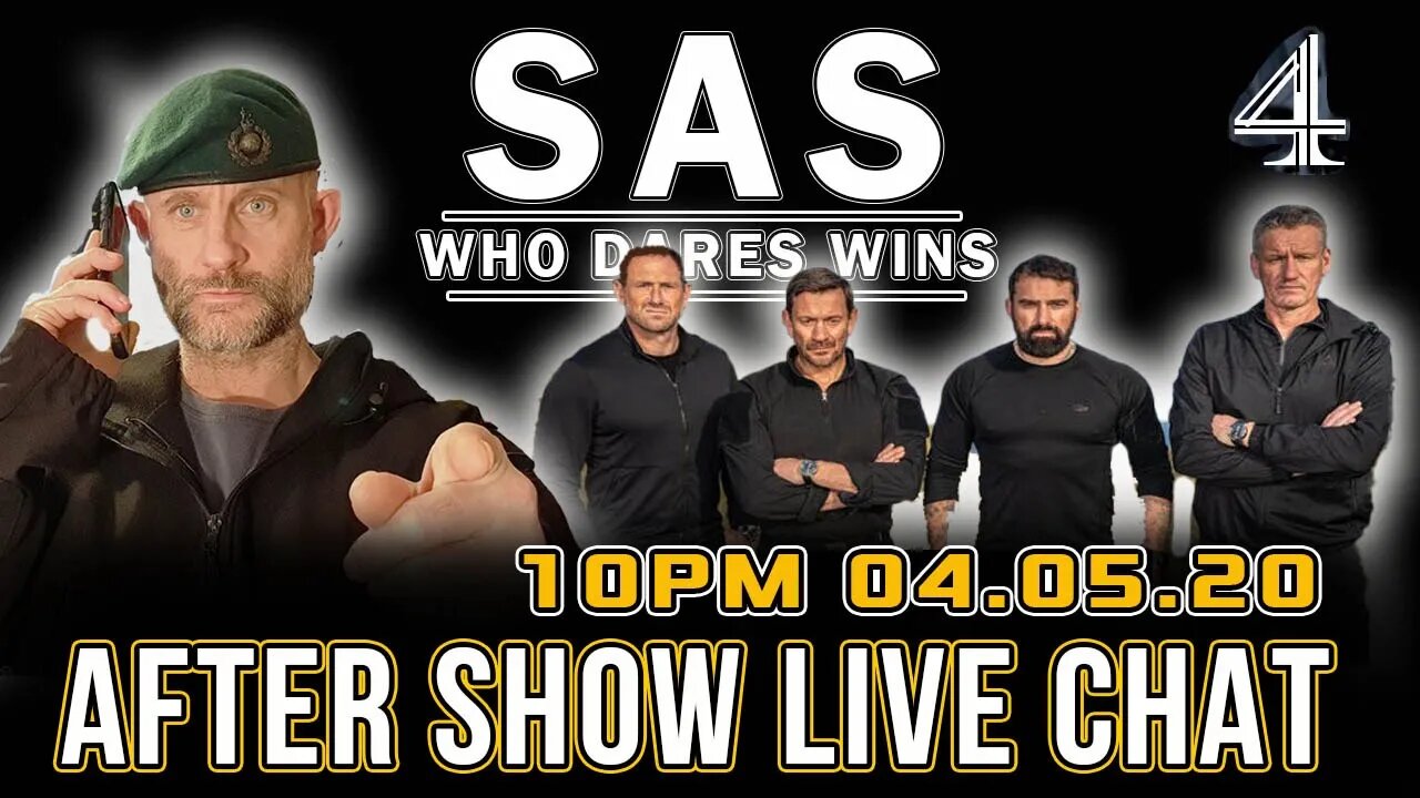 CELEBRITY SAS: WHO DARES WINS - Live COMMANDO After Show + Netflix Director Marty Stalker