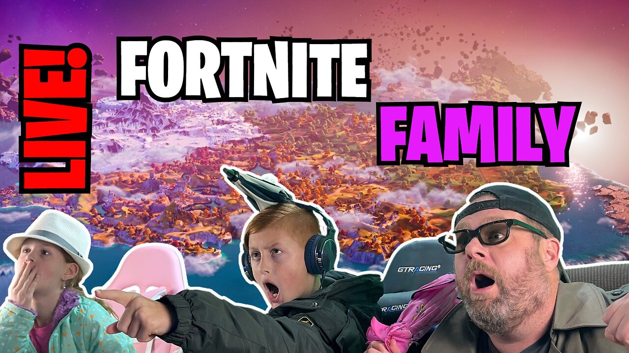 LIVE 🔴 FAMILY FORTNITE! WINTERFEST #fortnitelive