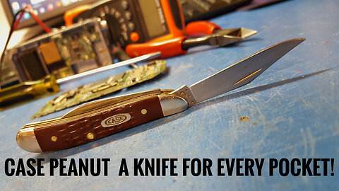 The Case Peanut Pocket Knife. A Knife That Should Be In Everyone's Pocket!