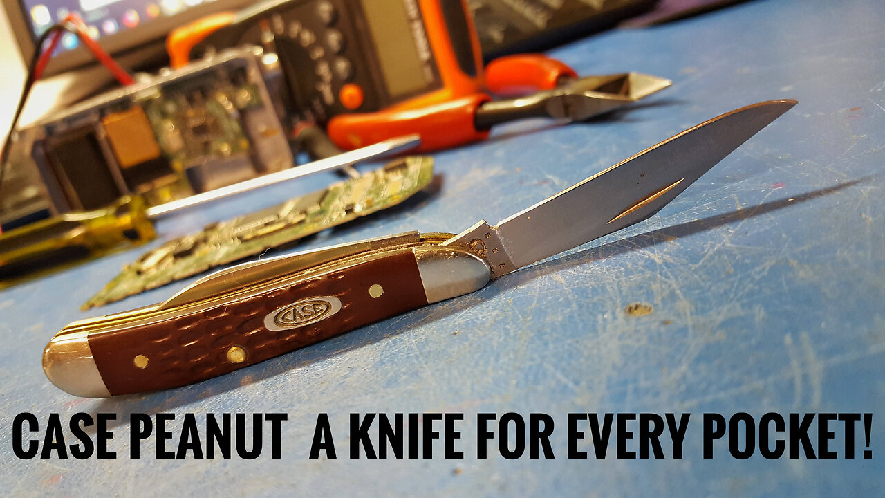 The Case Peanut Pocket Knife. A Knife That Should Be In Everyone's Pocket!