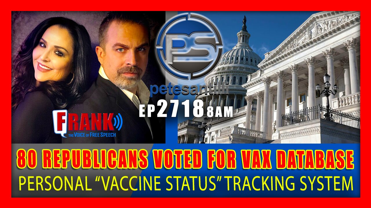 EP 2718-8AM 80 REPUBLICANS VOTE FOR VACCINE DATABASE