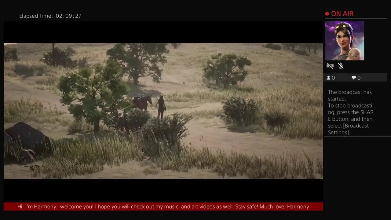 LarrysGirl1965's Live PS4 Broadcast Red Dead Redemption 2 Epilogue Part 2 Continued 7