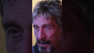 John McAfee “I’m tired of Running” #shorts #johnmcafee