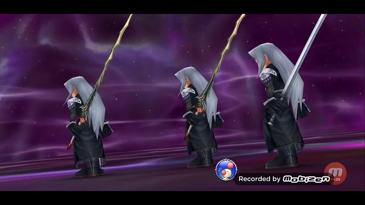 Three Sephiroths, all with Heavenly Light! / Final Fantasy: Dissidia Opera Omnia