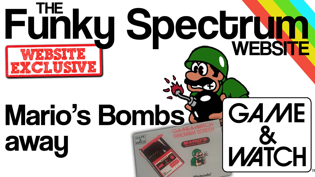 FUNKYSPECTRUM - Game & Watch - Mario's Bombs away