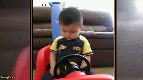 little beby filing a sleep moment video