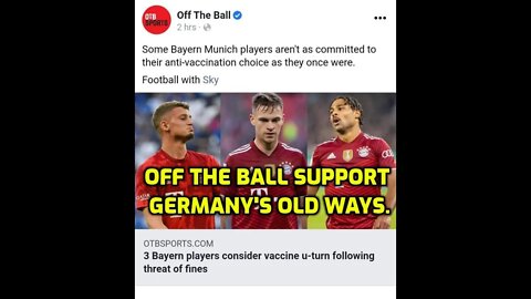 Off The Ball support Bayern Munich discriminating - Bayern Munich return to old German ways