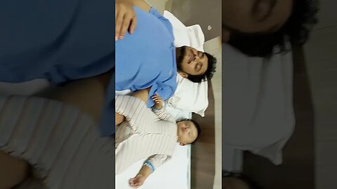 4 months old baby sleeping with dad #shortvideo #shorts