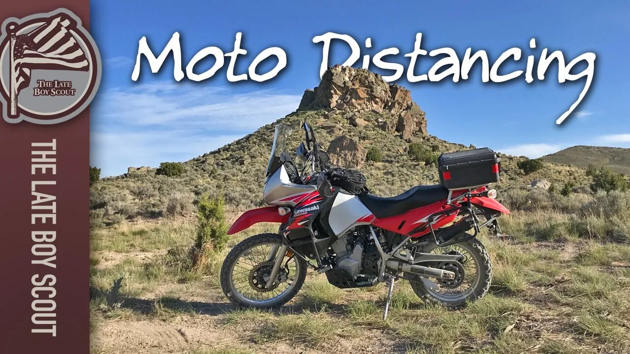 Moto Distancing: Tank-Bag Carry, Chimney Rock, and... Chickens?