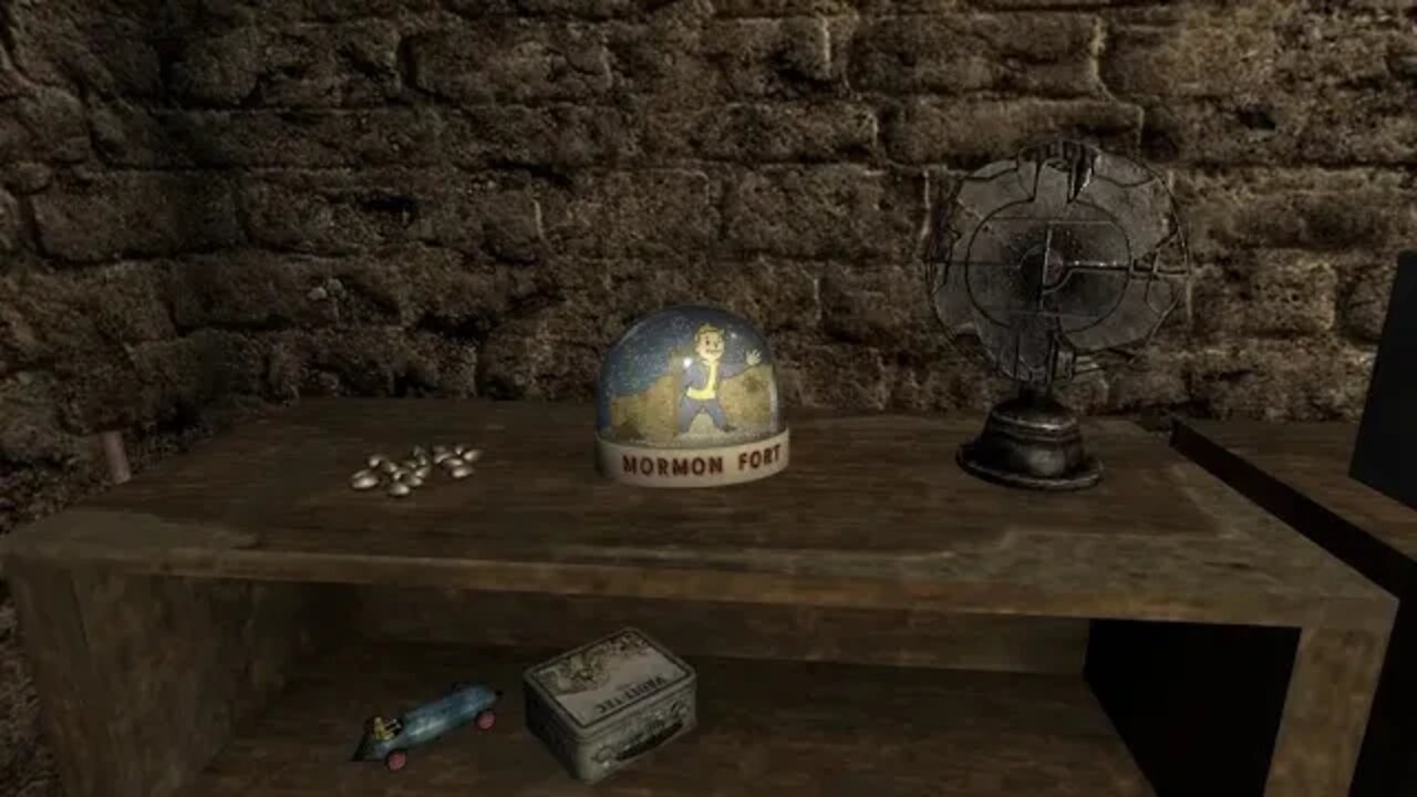 Old Mormon Fort Snowglobe | Fallout New Vegas