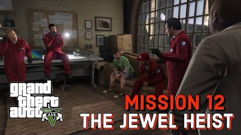 Grand theft auto 5 PS5 gameplay Walkthrough Mission The Jewel Store Heist