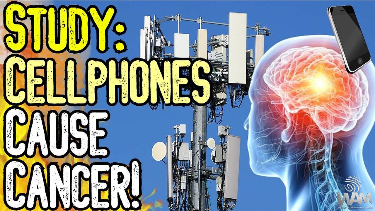 BOMBSHELL STUDY: CELLPHONES CAUSE CANCER! - 5G Destroys DNA! - Massive Coverup Under Way!