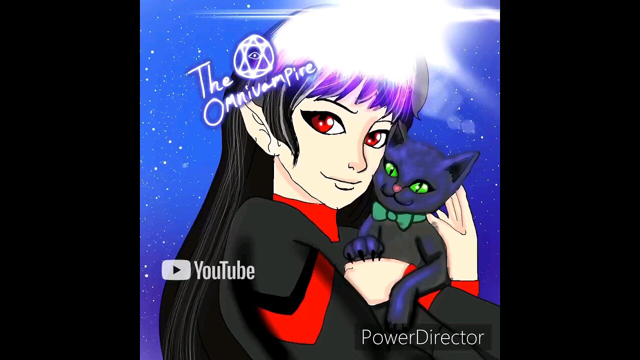 the vampires cat speedpaint