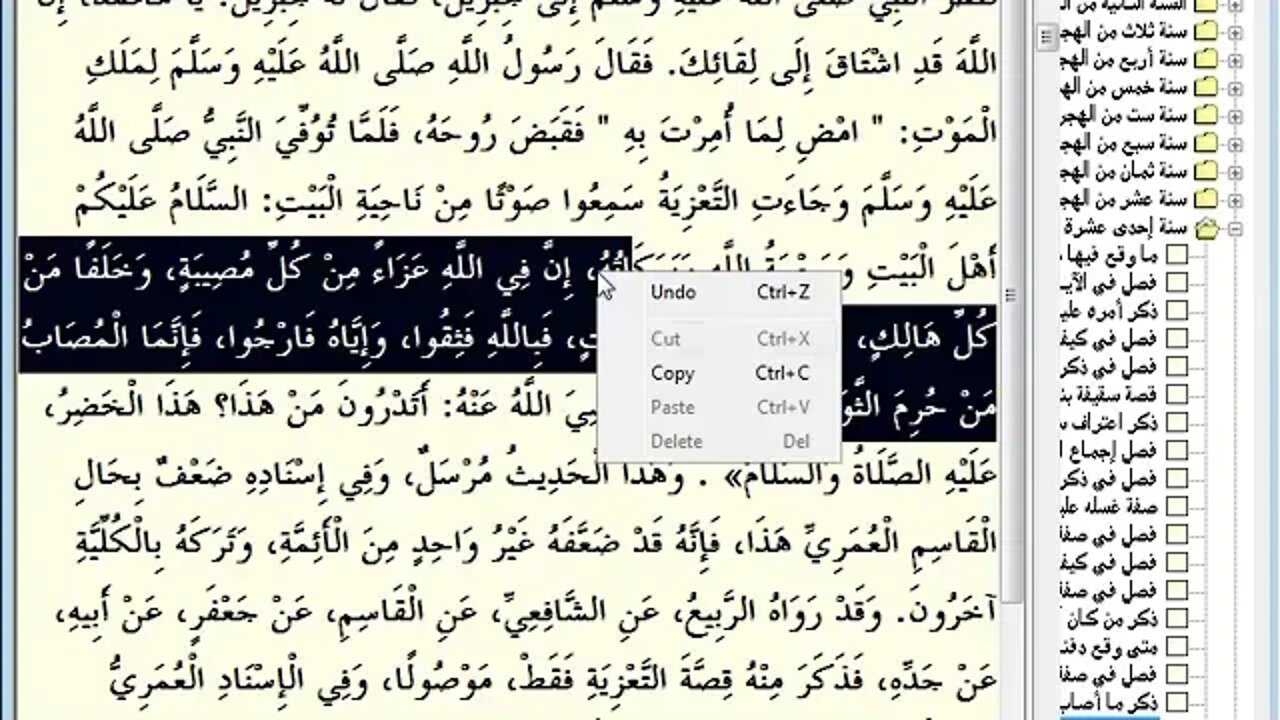 206 المجلس رقم 206 موسوعة 'البداية والنهاية' للحافظ المفسر ابن كثير، والمجلس رقم 130 من السيرة ا