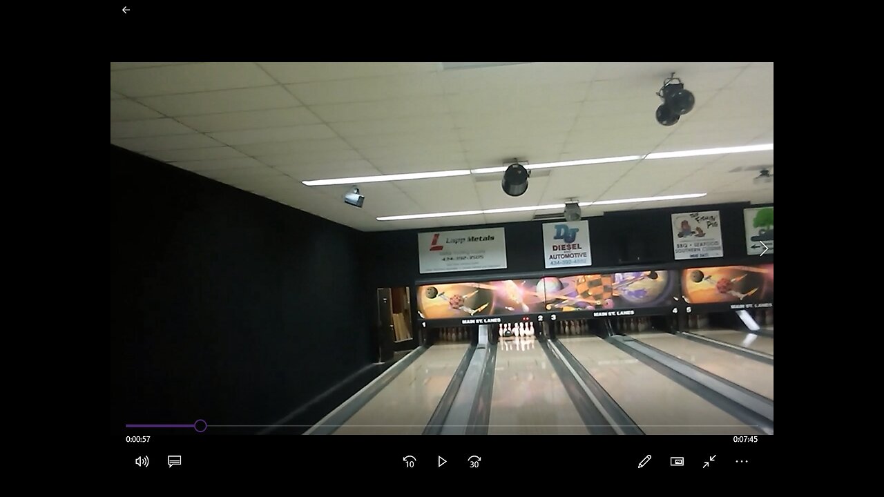 Main Streel Lanes is a Bowling Ally in Farmville Virginia