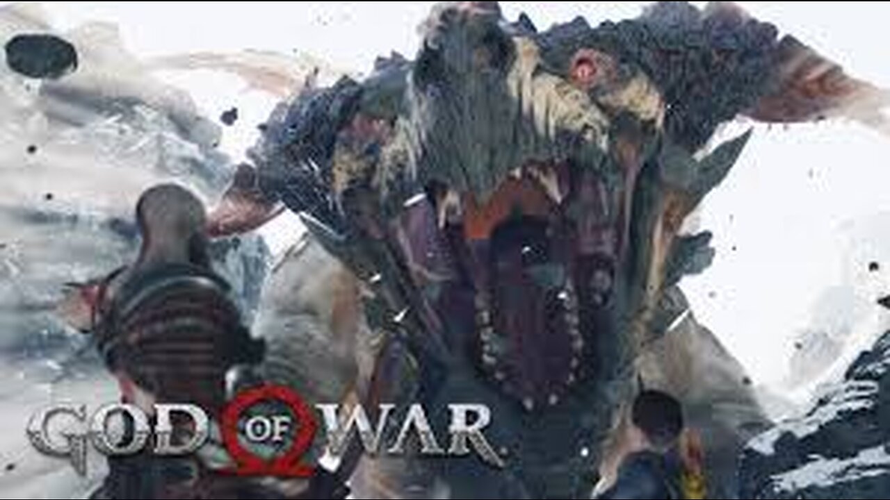 "Conquering the Ferocious Dragon Boss in God of War 4 - Epic Battle and Strategy!"