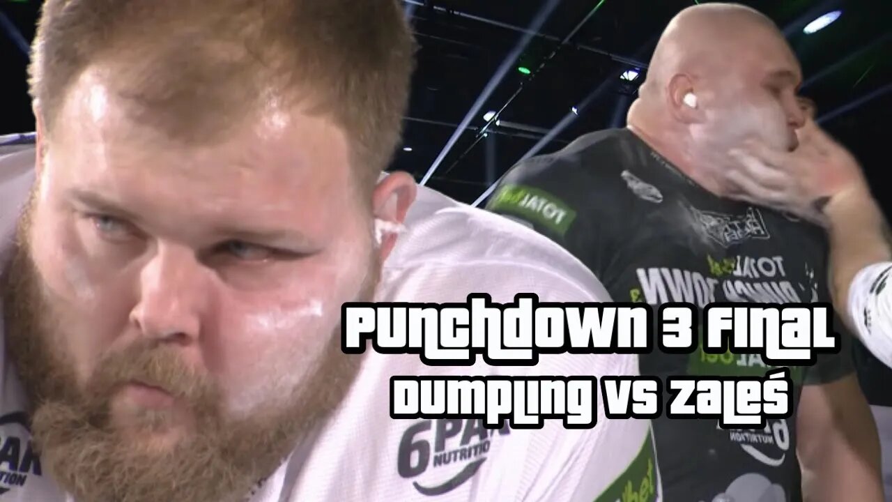 Dumpling vs Zaleś - THE EPIC Slap Fight of PUNCHDOWN 3 FINAL #slapfight #reaction