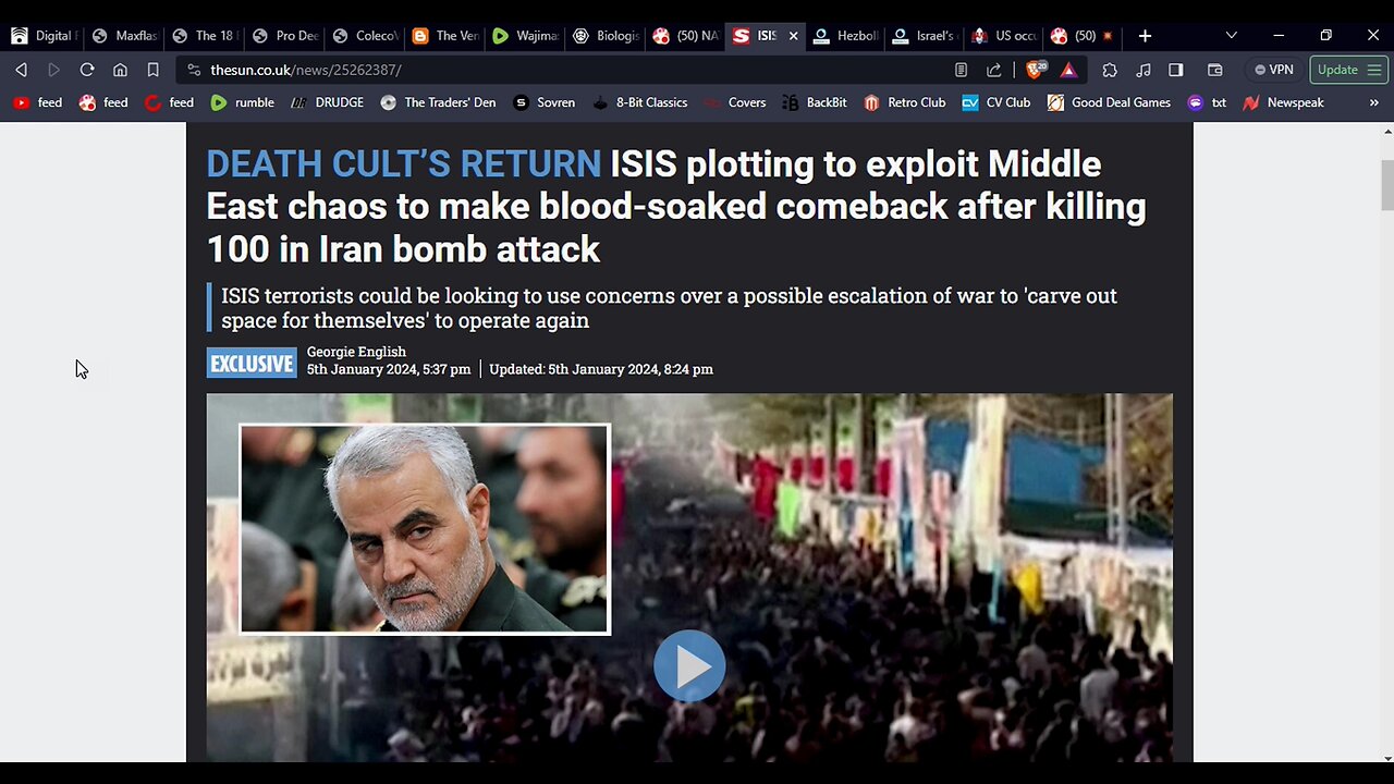 Edom's Plan to Use ISIS Again for More War Against Syria & Iran
