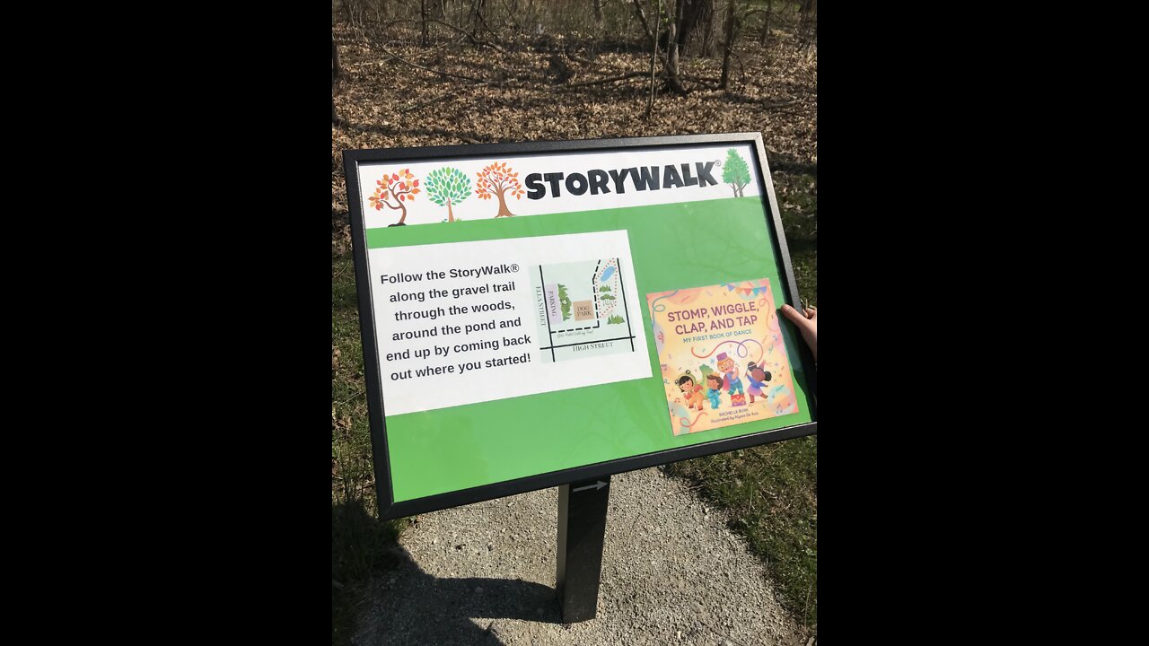 Story walk with the little patriots