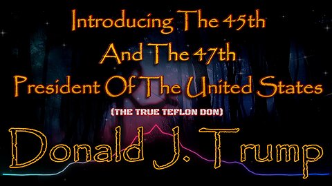 Donald J. Trump Is The 47th President Of The United States