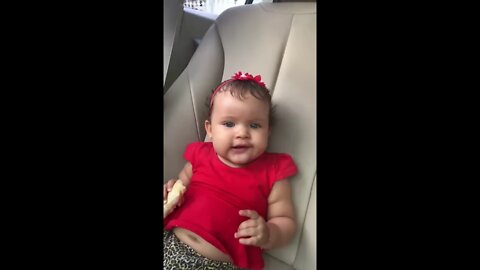 BEBE DANCANDO NO CARRO - Baby Car | Car Songs | - BABY DANCING IN THE CAR - CAR DANCER MEMEL MEME