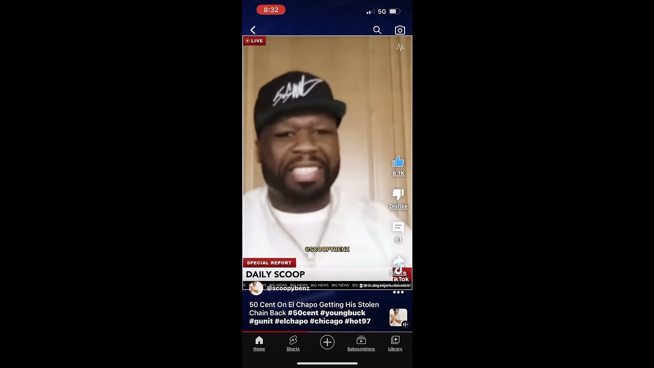El Chapo got 50Cent chain back