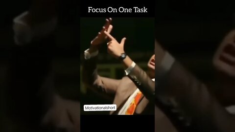 Focus on One Task only by Sonu Sharma mfrquotes in hindi