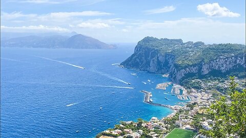 Italy LIVE: Breathtaking Views of Capri from Mount San Michele 🇮🇹