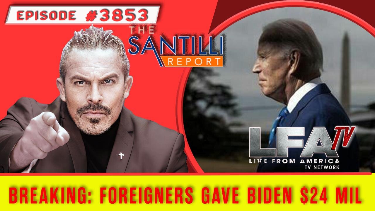 IMPEACHMENT IMMINENT: BIDEN RECEIVED "24 MIL FROM FOREIGNERS" | The Santilli Report 12.7.23 4pm