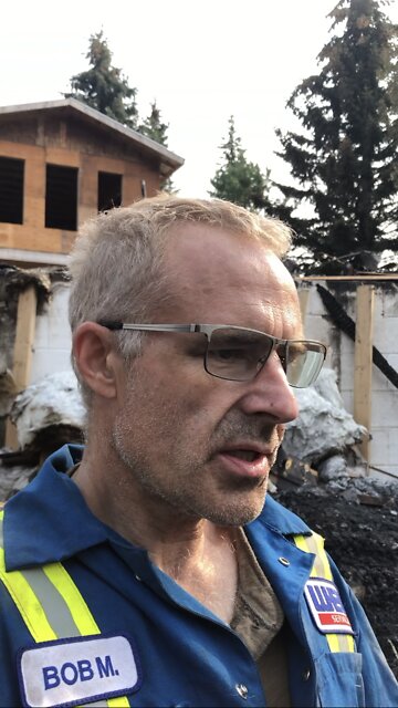 They torched the house where I was renting