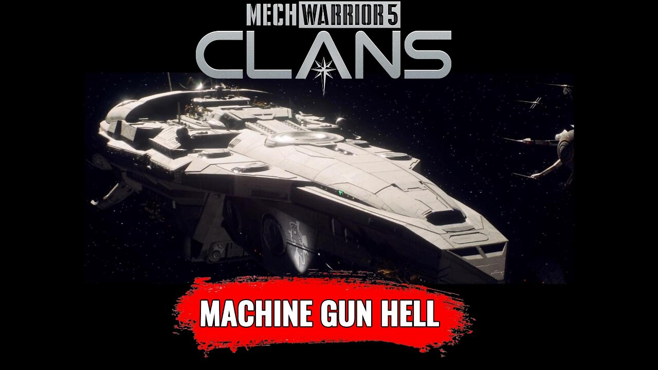 MechWarrior 5: Clans - Episode 4 | Machine Gun Hell