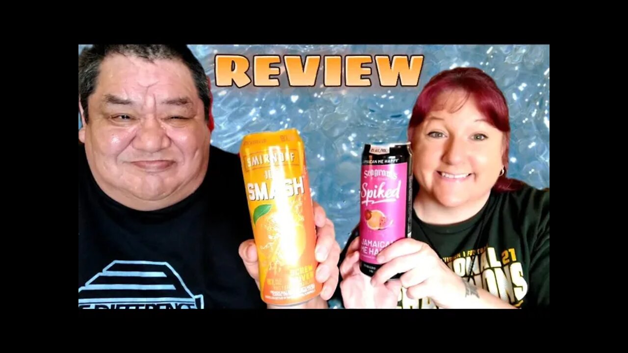 Review On Seagram's Spiked Jamaican Me Happy & Smirnoff Ice Smash Screw Driver #seagrams #smirnoff