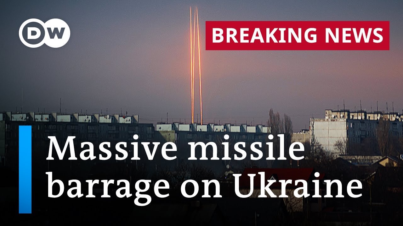 Russia renews major missile attacks on Ukraine's civilian infrastructure | DW News