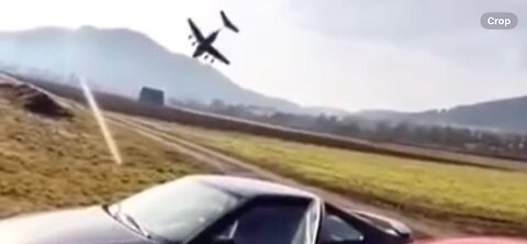 Huge plane crash caught on camera