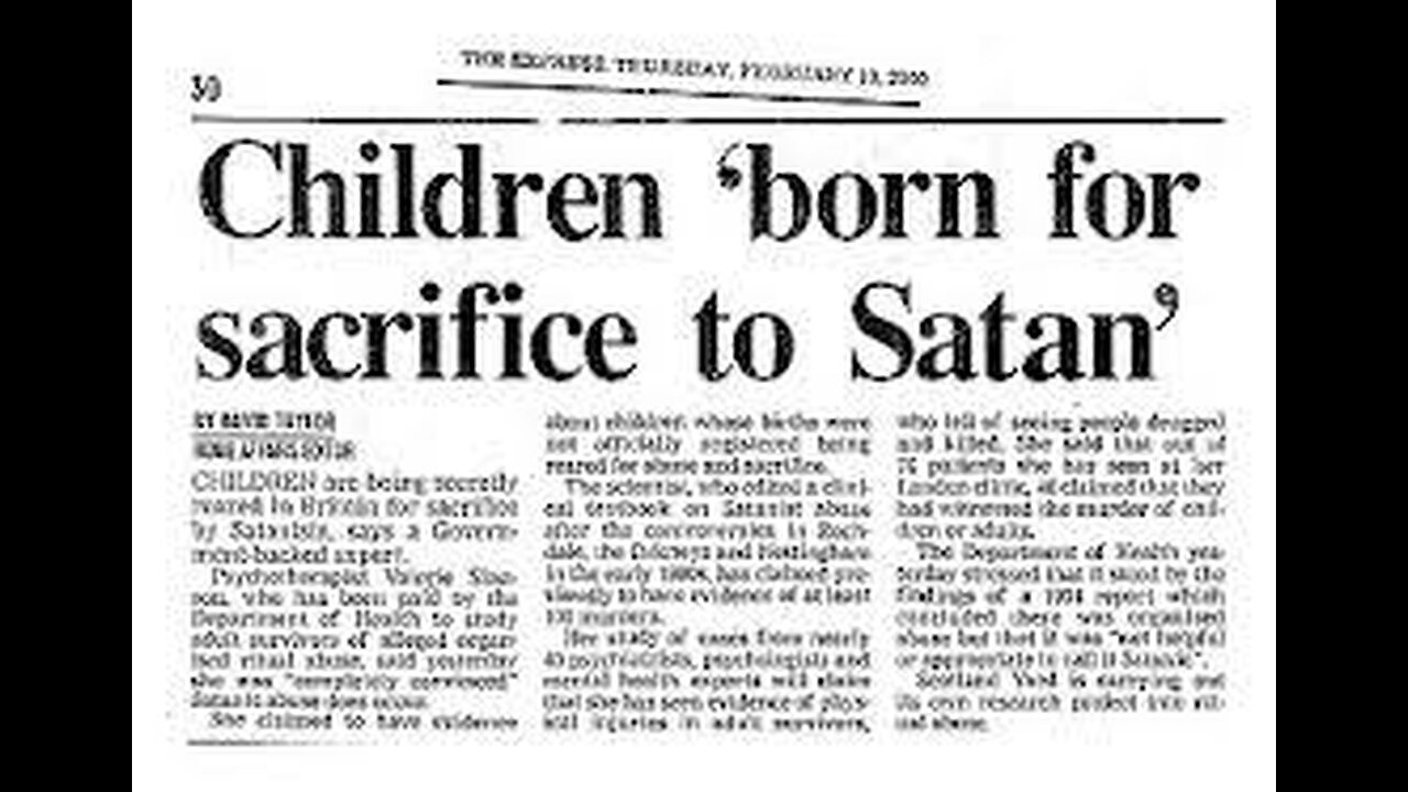 Nothing Left - 14 year old victim of satanic ritual abuse
