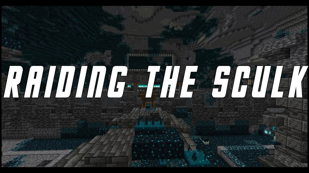 Raiding the skulk | Minecraft