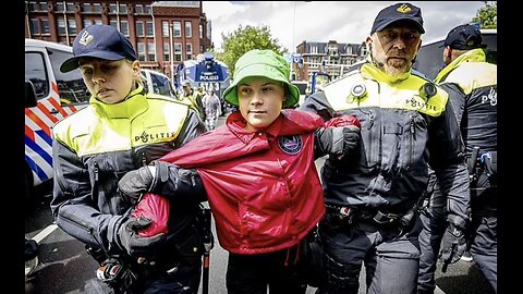 Greta Thunberg👉Gets👀Arrested👮‍♂️Again👀🤪🤣😎