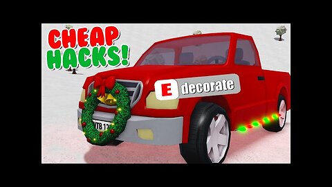 10+ CHEAP Bloxburg CHRISTMAS HACKS