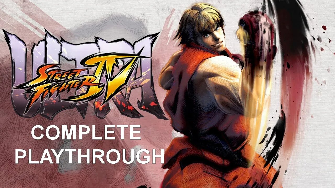 Ultra Street Fighter IV (PS4) - Complete Playthrough (Ken)