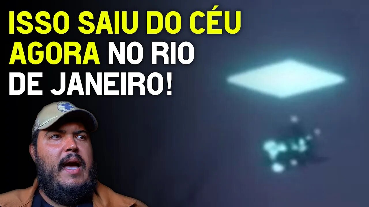 Isso saiu do céu agora no Rio de Janeiro! (Objeto misterioso sobrevoa cidade) Ucrânia e Rússia Ufo?