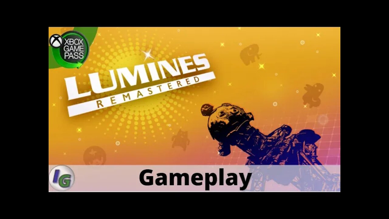 Lumines Remastered Gameplay on Xbox Gamepass