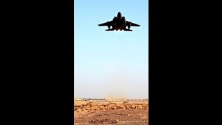 F-15 Takes Off Overhead