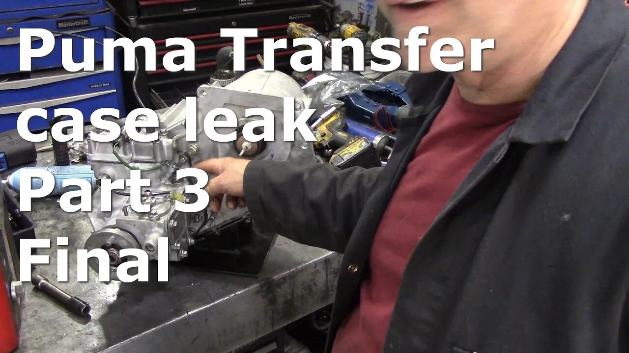 Puma Transfercase leak. Part 3. Completed transfer case. Notes on differences.