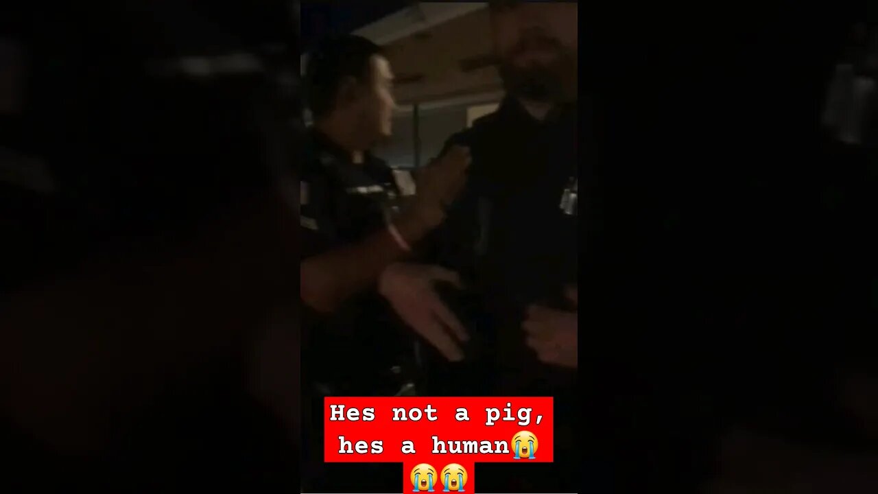 hes not a pig he's a human being 😭😭😭