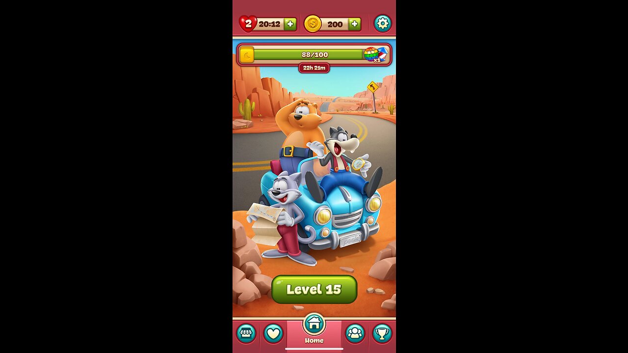 Toon Blast Level 15