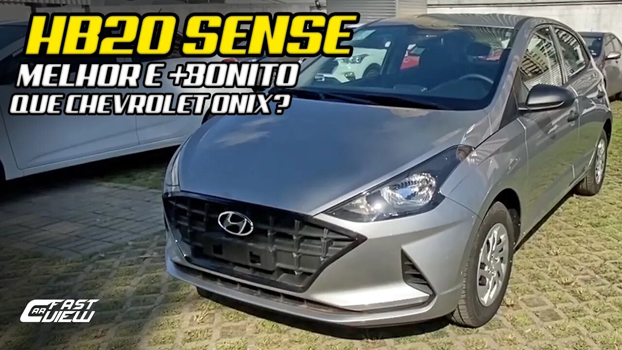 HYUNDAI HB20 1.0 SENSE 2021 O MELHOR E MAIS BARATO HATCH COMPACTO? Fast Car View