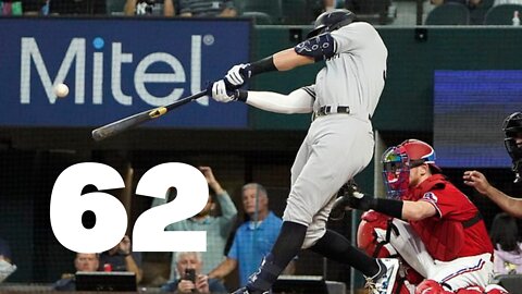 Aaron Judge hits home run 62 on the season to break the AL record!