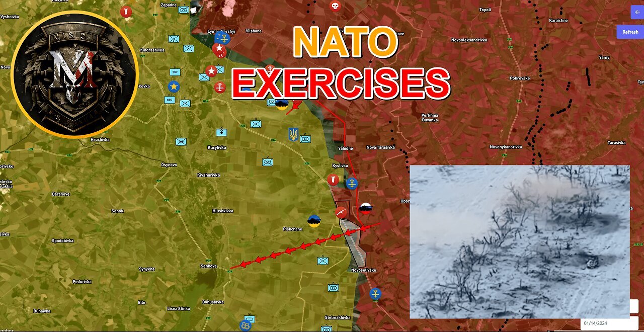 The Largest NATO Military Exercises. Military Summary For 2024.01.19