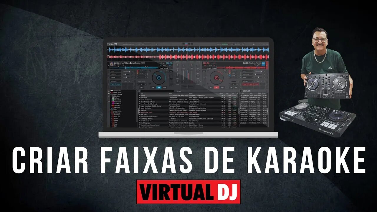 TUTORIAL Criar faixas de karaokê a partir de faixas de áudio no Virtual Dj