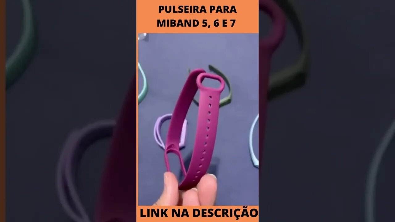 Pulseira para miband 5, 6 e 7 promocao pulseira de silicone para mi band 5, 6 e 7